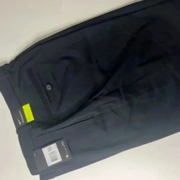 NWT! Nike Men's Dri-FIT Flex Shorts AJ5493 BLACK Golf Activewear Flexible - Picture 4 of 4